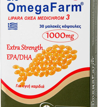 Medichrom Omegafarm Extra Strength EPA/DHA Συμπλήρωμα Διατροφής Ωμέγα 3 1000mg 30 ταμπλέτες