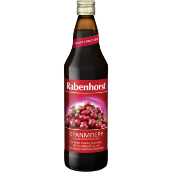 Χυμός Cranberries 100% 750ml Χυμός Cranberries 100% 750ml