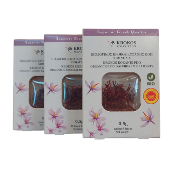 Κρόκος Κοζάνης Σαφράν ΒΙΟ 0,5γρ Κρόκος Κοζάνης Σαφράν ΒΙΟ 0,5γρ