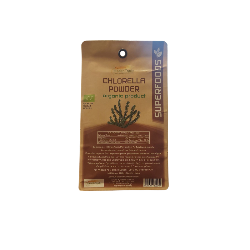 Chlorella Organic Powder 100 γρ Chlorella Organic Powder 100 γρ