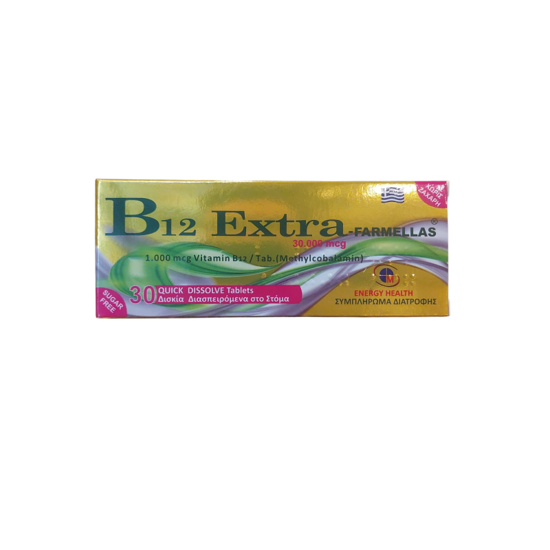 Medichrom B12 Extra 1000 mcg 30 orodispersible tabs
