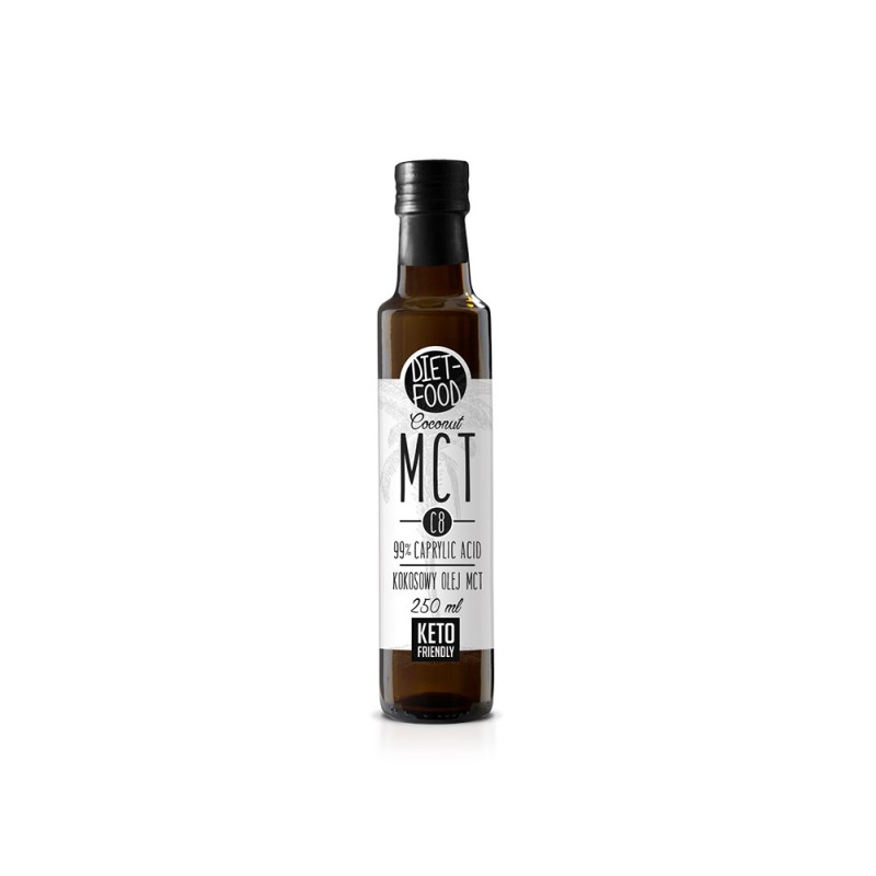 MCT+C8 Λάδι Καρύδας Keto-Friendly Diet Food 250ml