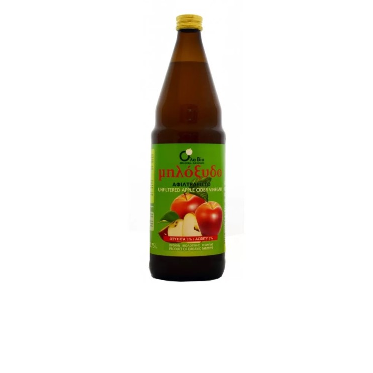 Μηλόξυδο Αφιλτράριστο Ελληνικό ΒΙΟ 750ml Μηλόξυδο Αφιλτράριστο Ελληνικό ΒΙΟ 750ml