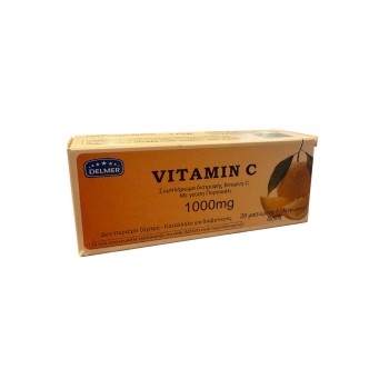 Medichrom Vitamin C 1000 mg Οrange Flavour 28 chewable tabs