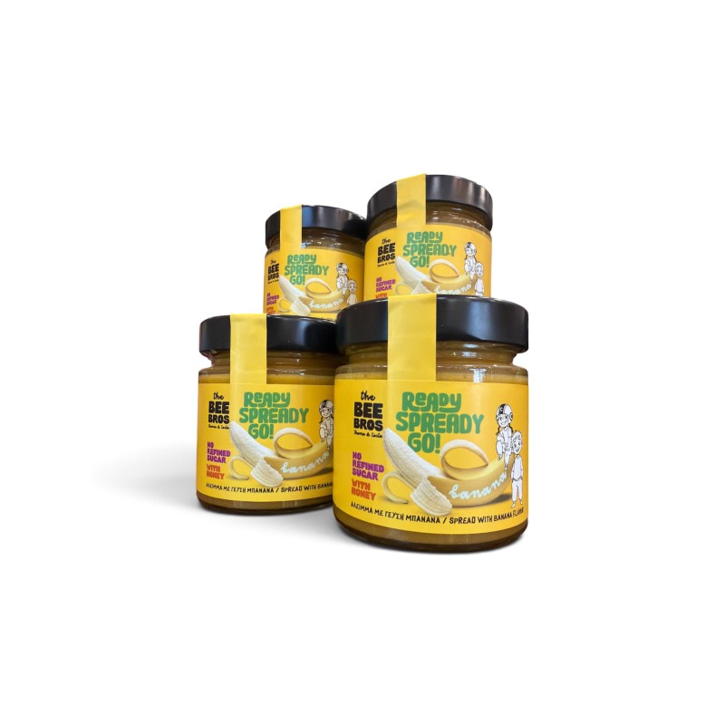 THE BEE BROS SPREADY Banana-Flavored