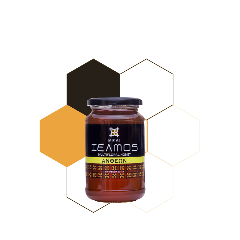 Μέλι Ανθέων Χελμός 480gr Μέλι Ανθέων Χελμός 480gr