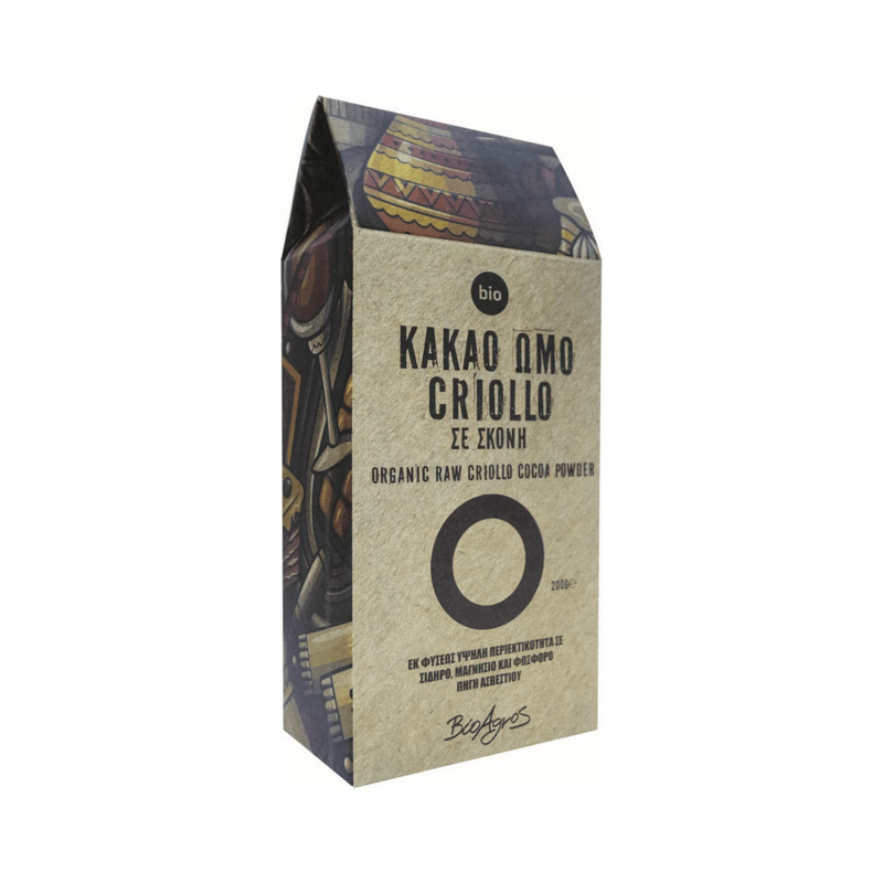Κακάο Ωμό Criollo Σε Σκόνη ΒιοΑγρός 200gr Κακάο Ωμό Criollo Σε Σκόνη ΒιοΑγρός 200gr