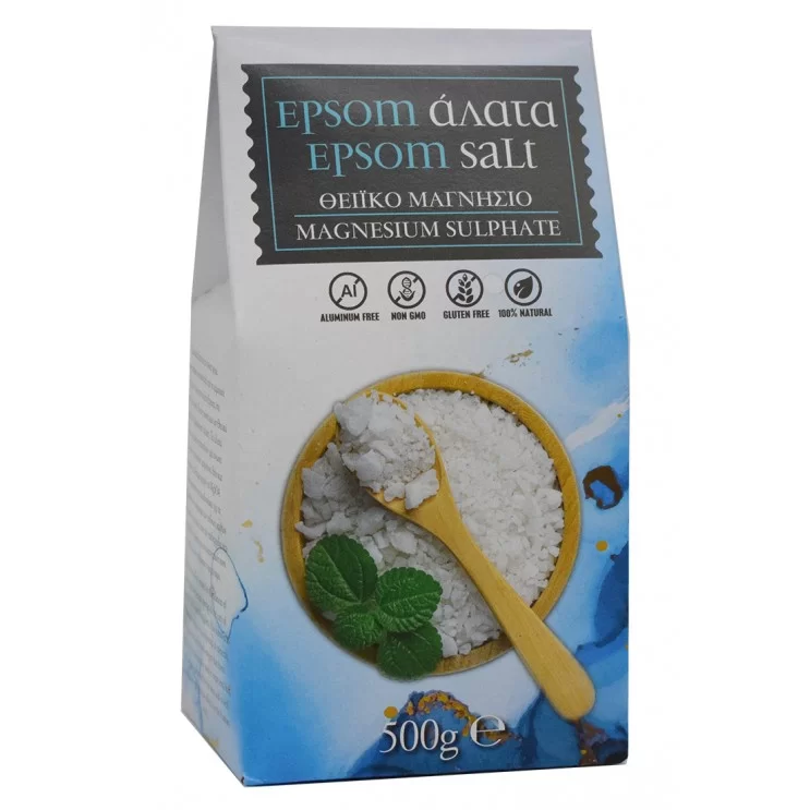 Άλατα EPSOM ΒΙΟ 500gr Άλατα EPSOM ΒΙΟ 500gr