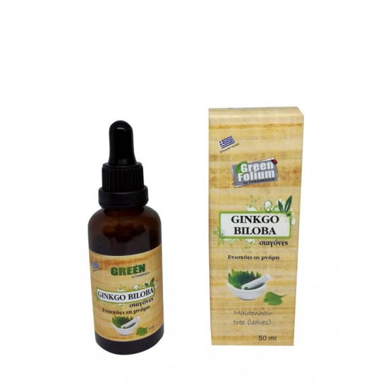 Gingko biloba Σταγόνες 50ml Gingko biloba Σταγόνες 50ml