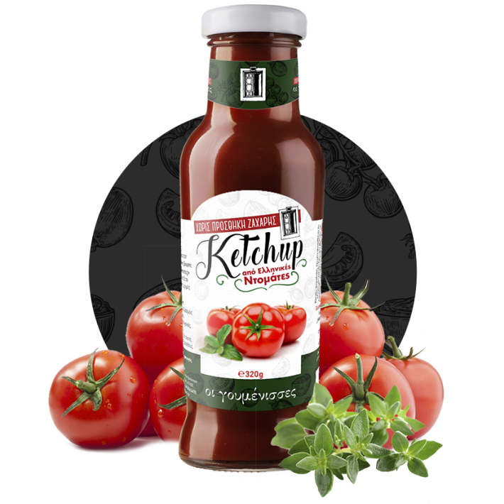 Κέτσαπ Χωρίς Ζάχαρη 320ml