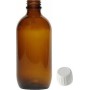 Μπουκαλάκι Γυάλινο με Καπάκι Ασφαλείας 100ml