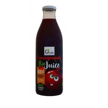Χυμός Ρόδι Ελληνικός ΒΙΟ 1lt